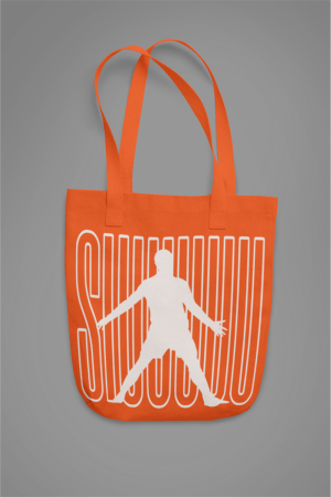 siuu tote bag orange