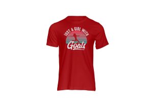 Just a girl with Goals ladies t-shirt - Image 5