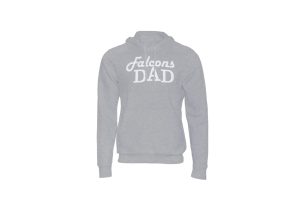 falcons dad hoody mélange grey