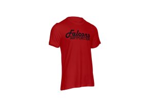 falcons supporter t-shirt red
