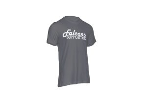 falcons supporter t-shirt charcoal