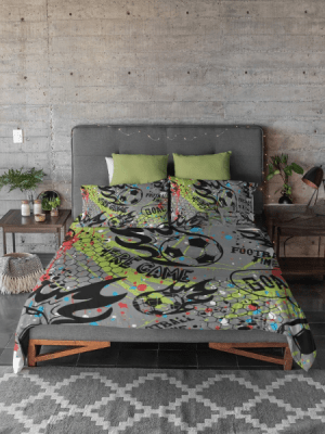 Soccer duvet set